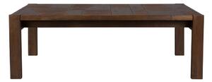 Sötét natúr színű tömörfa dohányzóasztal 60x120 cm Bruneau – Dutchbone