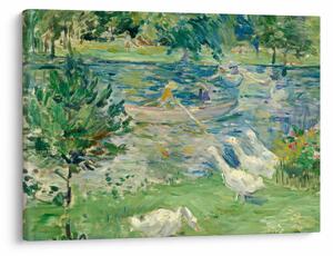 Kép - Berthe Morisot, Girl in a Boat with Geese, reprodukciók (70x50 cm)