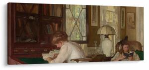 Kép - Edmund Tarbell, Josephine and Mercie, reprodukciók (120x50 cm)