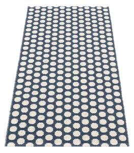 Sötétkék kültéri-beltéri futószőnyeg 70x150 cm Noa Dark Blue – Pappelina