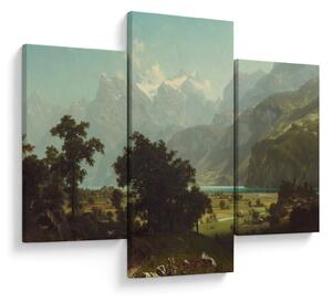 Kép - Albert Bierstadt, Lake Lucerne, reprodukciók (90x60 cm)