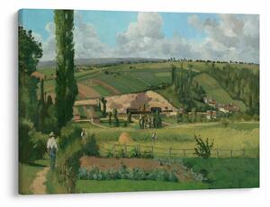 Kép - Camille Pissarro, Landscape at Les Pâtis, Pontoise, reprodukciók (70x50 cm)