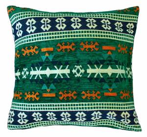 Kilim Díszpárnahuzat - Zöld