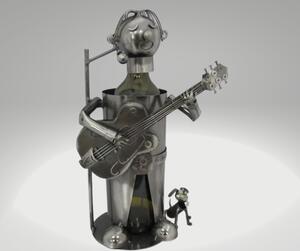 Fém Bortartó Éneklő Gitáros
