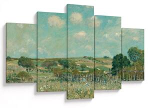 Kép - Alfred Sisley, Meadow, reprodukciók (150x105 cm)