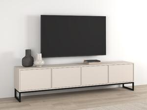 TV-állvány Maravio 101, Laminált forgácslap, 50x209x37cm, Kasmír