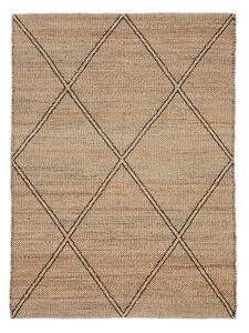 Natúr színű kézi szövésű juta szőnyeg 160x230 cm Vallalta – Kave Home