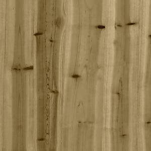 VidaXL impregnált fenyőfa gabion kerti pad 103 x 70 x 65 cm