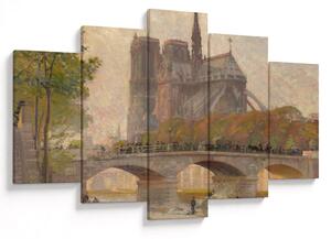 Kép - Robert William Vonnoh, Notre Dame de Paris, reprodukciók (150x105 cm)