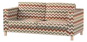 Karlanda nyitható kanapé huzat rövid termék színe színes szövet fonott, mintás