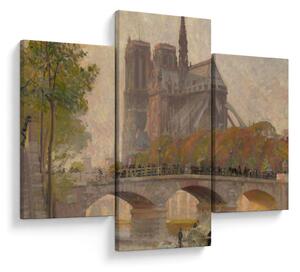 Kép - Robert William Vonnoh, Notre Dame de Paris, reprodukciók (90x60 cm)
