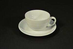 Fehér porcelán csésze alj 17 cm