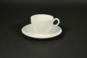 Fehér porcelán cappuccino csésze+alj 250ml