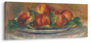 Kép - Auguste Renoir, Peaches on a Plate, reprodukciók (120x50 cm)