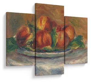 Kép - Auguste Renoir, Peaches on a Plate, reprodukciók (90x60 cm)