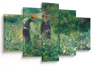 Kép - Auguste Renoir, Picking Flowers, reprodukciók (150x105 cm)