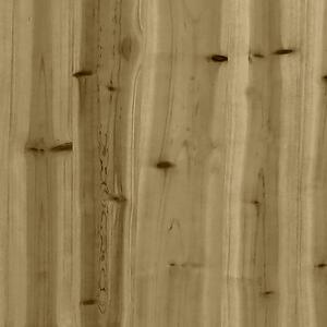 VidaXL impregnált fenyőfa gabion kerti pad 43 x 44 x 42 cm