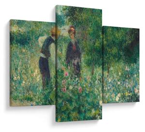 Kép - Auguste Renoir, Picking Flowers, reprodukciók (90x60 cm)