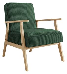 Fotel Clovis 100, Kárpit, 76x59x67cm, Fenyő, Bükkfa