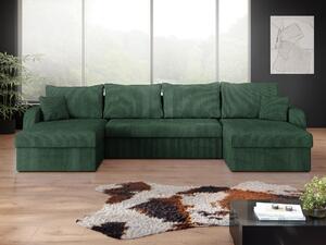 Sarokkanapé Comfivo Melissa II, Kárpit, 80x304x140cm