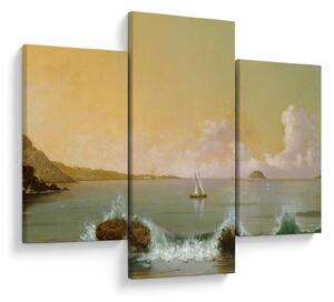 Kép - Martin Johnson Heade, Rio de Janeiro Bay, reprodukciók (90x60 cm)