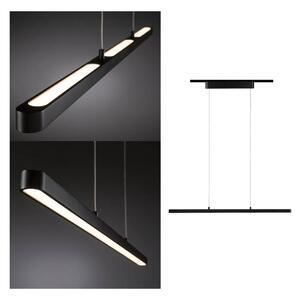 Paulmann URail Lento LED-es függőlámpa, matt fekete, dimmelhető, Fekete, Nappali / Étkező, fém, Modern