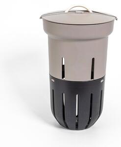 Szürkésbarna komposztáló – Plastia