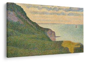 Kép - Georges Seurat, Seascape at Port-en-Bessin, Normandy, reprodukciók (90x60 cm)