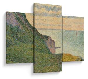 Kép - Georges Seurat, Seascape at Port-en-Bessin, Normandy, reprodukciók (90x60 cm)