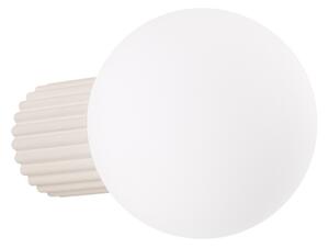 Krémszínű fali lámpa ø 12 cm Orbital – Sollux