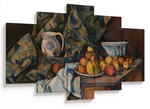 Kép - Paul Cézanne, Still Life with Apples and Peaches, reprodukciók (150x105 cm)