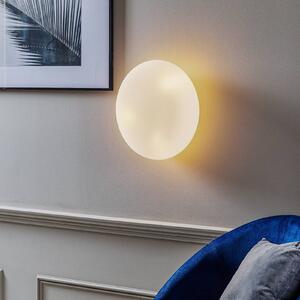 Artemide Itka üveg fali világítás IP65 Ø 35 cm, dimmelhető, Fehér / opál, Nappali / Étkező, Üveg, Modern