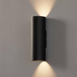 Wever & Ducré Lighting WEVER DUCRÉ Ray mini 2.0 fali lámpa fekete, dimmelhető, Fekete, Nappali / Étkező, Alumínium, Modern