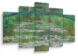 Kép - Claude Monet, The Japanese Footbridge, reprodukciók (150x105 cm)