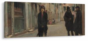 Kép - John Singer Sargent, Street in Venice, reprodukciók (120x50 cm)