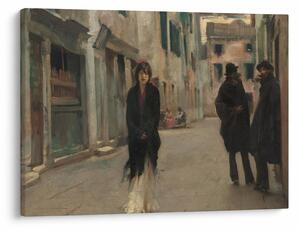 Kép - John Singer Sargent, Street in Venice, reprodukciók (70x50 cm)