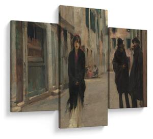Kép - John Singer Sargent, Street in Venice, reprodukciók (90x60 cm)