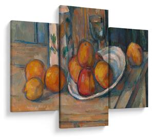 Kép - Paul Cézanne, Still Life with Milk Jug and Fruit, reprodukciók (90x60 cm)