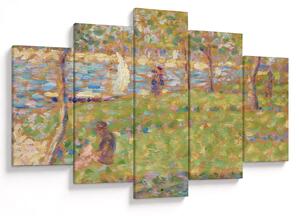 Kép - Georges Seurat, Study for "La Grande Jatte", reprodukciók (150x105 cm)