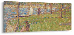 Kép - Georges Seurat, Study for "La Grande Jatte", reprodukciók (120x50 cm)