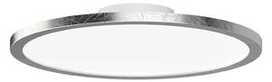 LIGHTME LED mennyezeti lámpa Aqua Ø30.2cm ezüst levél