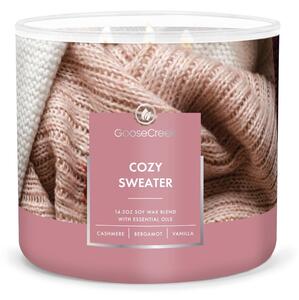 Cozy Sweater illatgyertya, égési idő 35 óra - Goose Creek