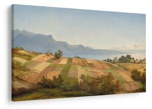 Kép - Alexandre Calame, Swiss Landscape, reprodukciók (90x60 cm)