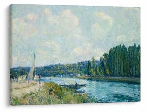 Kép - Alfred Sisley, The Banks of the Oise, reprodukciók (70x50 cm)