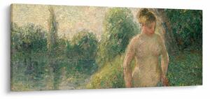 Kép - Camille Pissarro, The Bather, reprodukciók (120x50 cm)