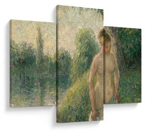 Kép - Camille Pissarro, The Bather, reprodukciók (90x60 cm)