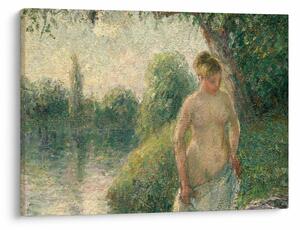 Kép - Camille Pissarro, The Bather, reprodukciók (70x50 cm)