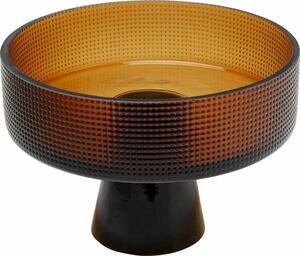KARE Design ENIGMA Dekoratív Üvegtál Bronz 17 cm