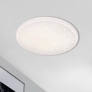 Briloner Stílus LED mennyezeti lámpa, távirányítóval, dimmelhető, Fehér / opál, Nappali / Étkező, Műanyag, Modern