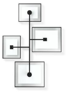 Umbra Flute Wall 4 részes fényképkeret szett fém fekete